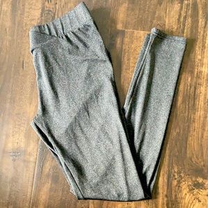 Women’s Charcoal Grey Leggings with Cinched Butt Detail